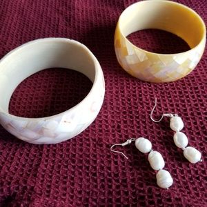 Bundle of Bracelets/Earrings from Belize!